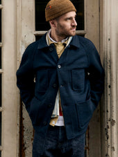 i+w x dehen knit work coat