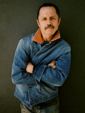 quilt lined washed denim chore coat