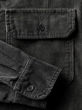 griffin workshirt in faded black cord