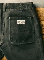 Hencye Canvas Workpant In Washed