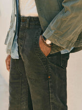 Hencye Canvas Workpant In Washed