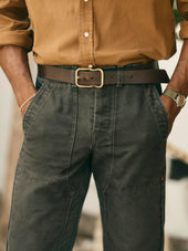 Hencye Canvas Workpant In Washed