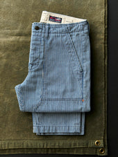Hencye Workpant In Hickory Stripe