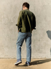 Hencye Workpant In Hickory Stripe