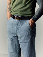 Hencye Workpant In Hickory Stripe