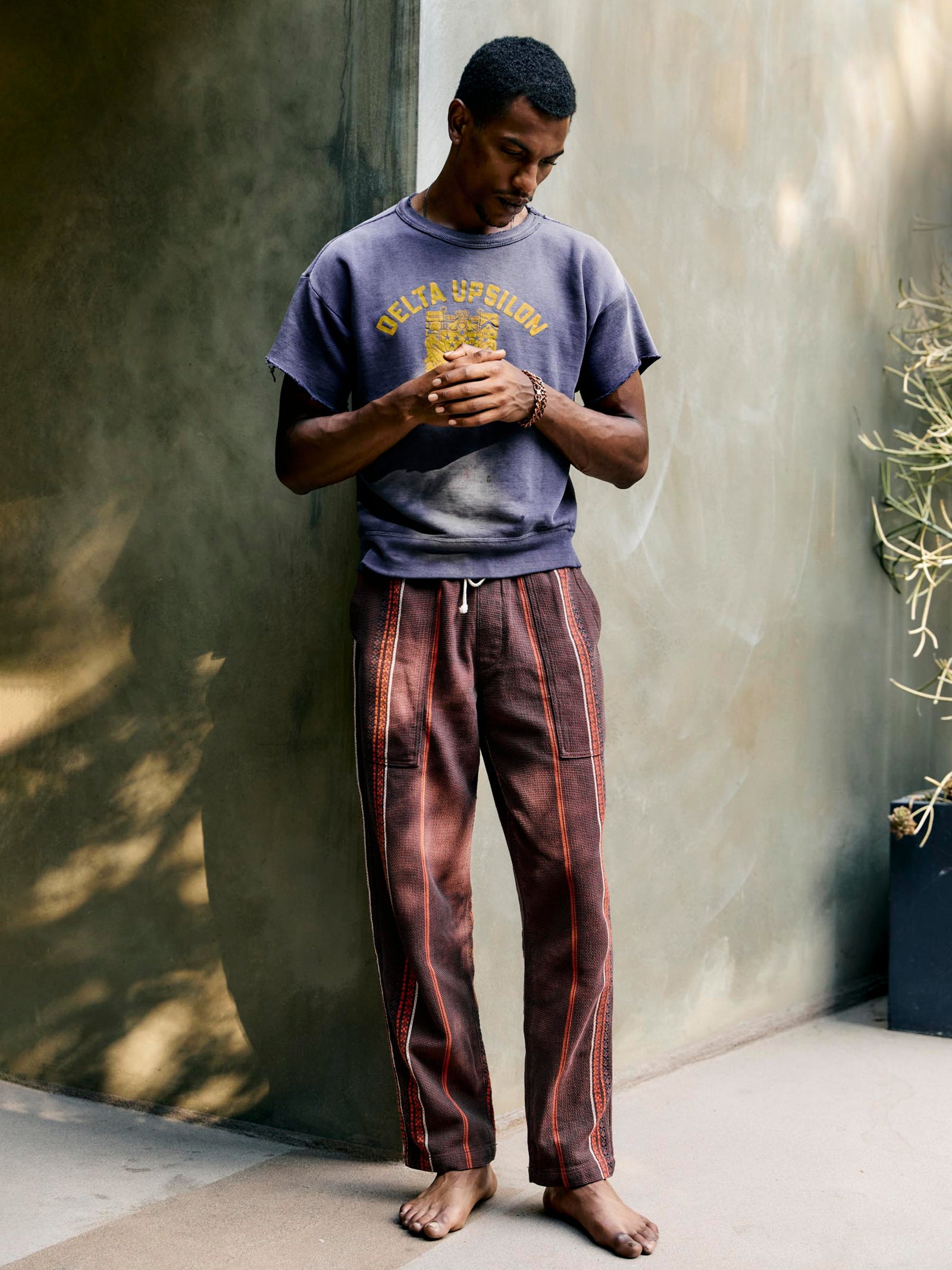 Ventura Chore Pant In Lagos Stripe