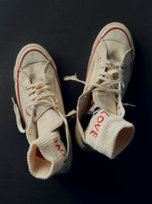 the "love stinks" sock