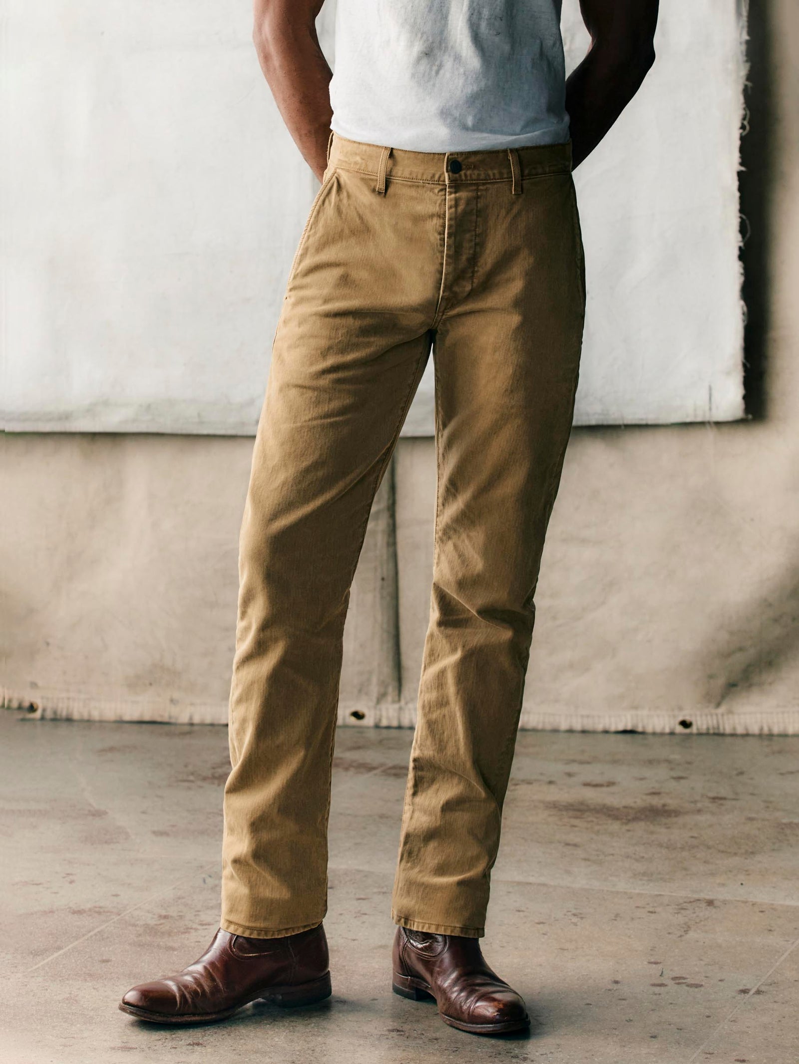 Oscar Washed Broken Twill