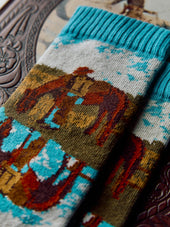 the "reflection" sock