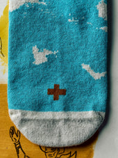 the "reflection" sock