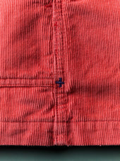The Lounge Short In Sunfaded Red Cord