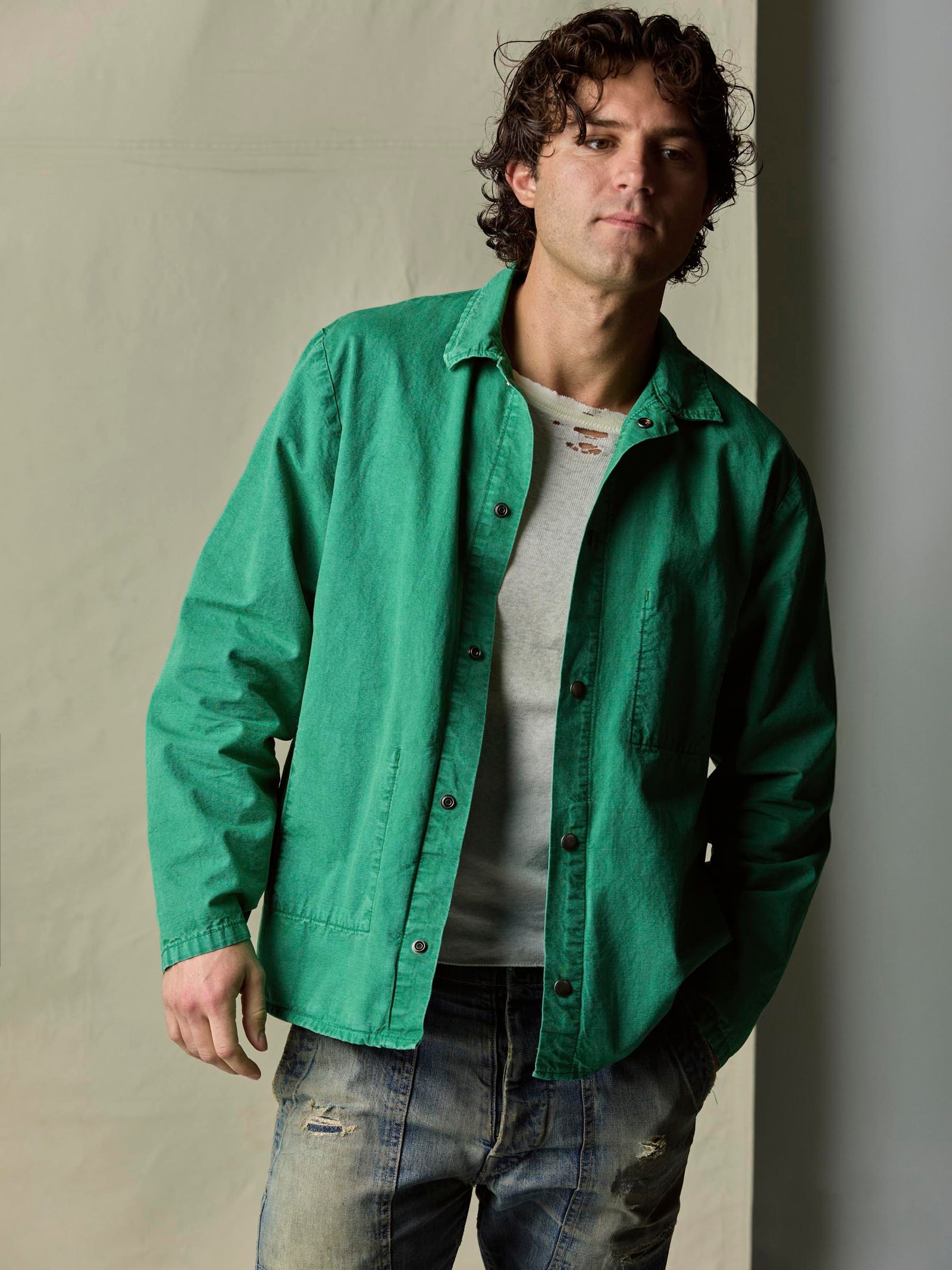 Welder S Jacket In Seagreen Ripstop
