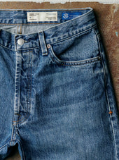 willie washed natural indigo