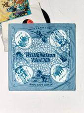 i+w x willie nelson "fan club" bandana