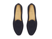 Sagan Rubber Loafers In Midnight Asteria Suede