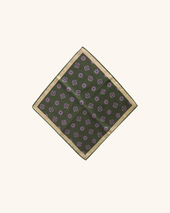 Geometric Print Pocket Square