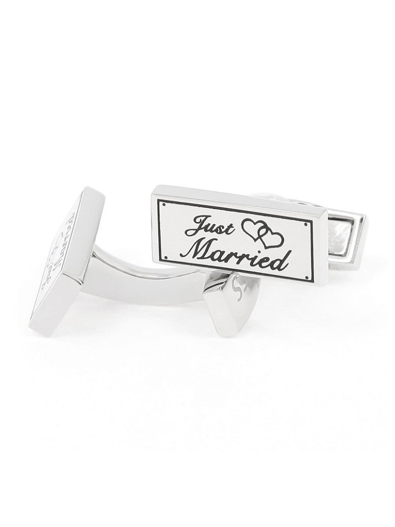 Wedding Cufflinks Just Married
