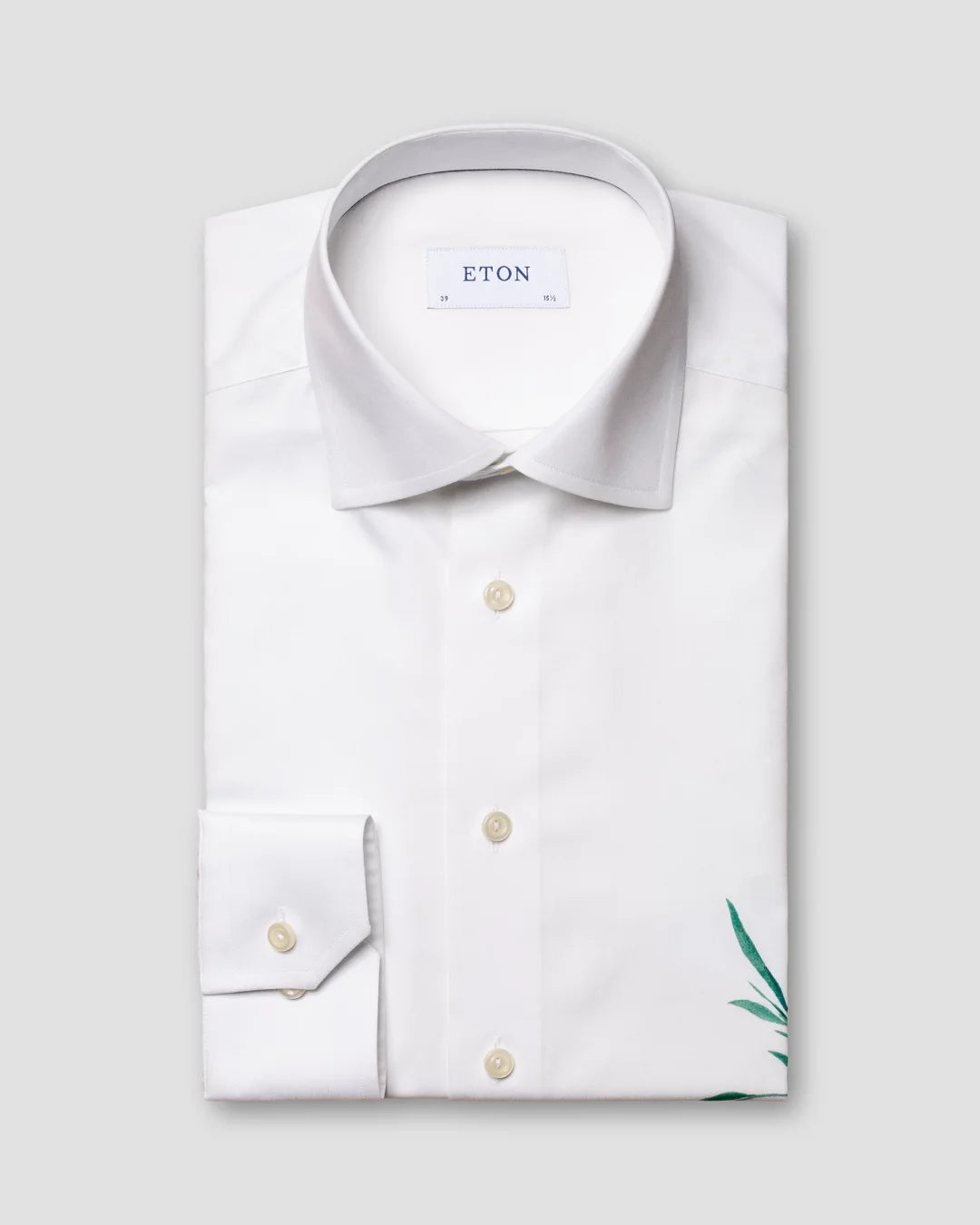 Bluebells Print Signature Twill Shirt Eton
