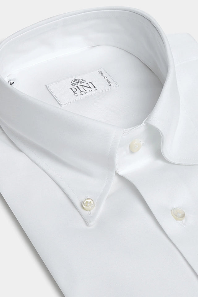 Button down white shirt ”Sartoriale collection”- Made In Italy