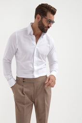 Chambray Button Down Shirt Made In Italy