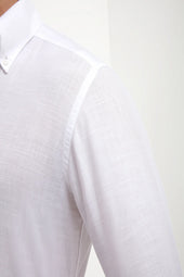 Chambray Button Down Shirt Made In Italy