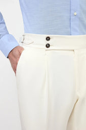Cotton Soragna Trousers Made In Italy