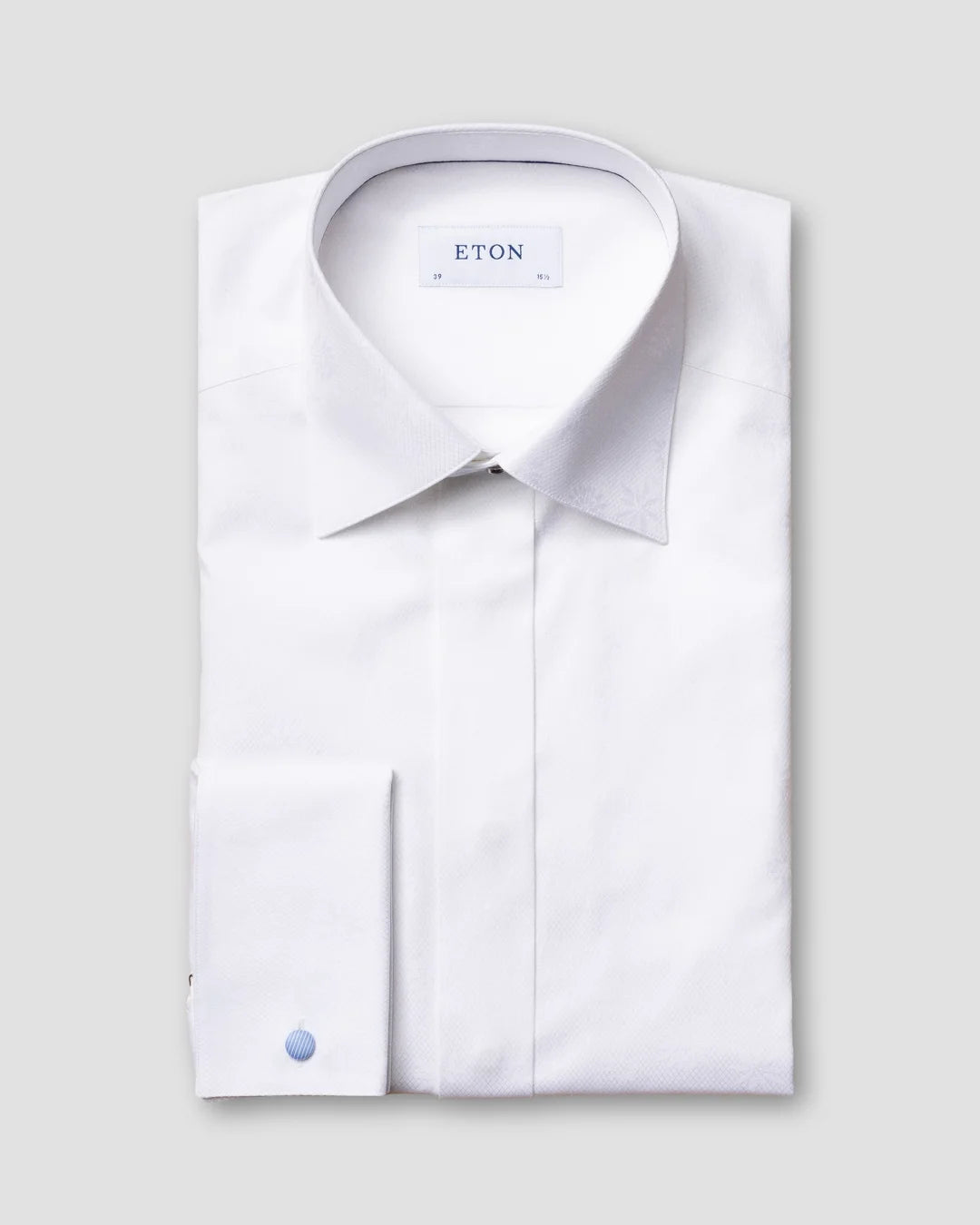 Jacquard Tuxedo Shirt Eton