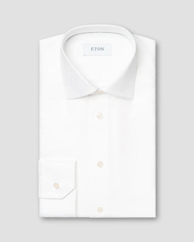 Solides King Oxford-Hemd - Eton