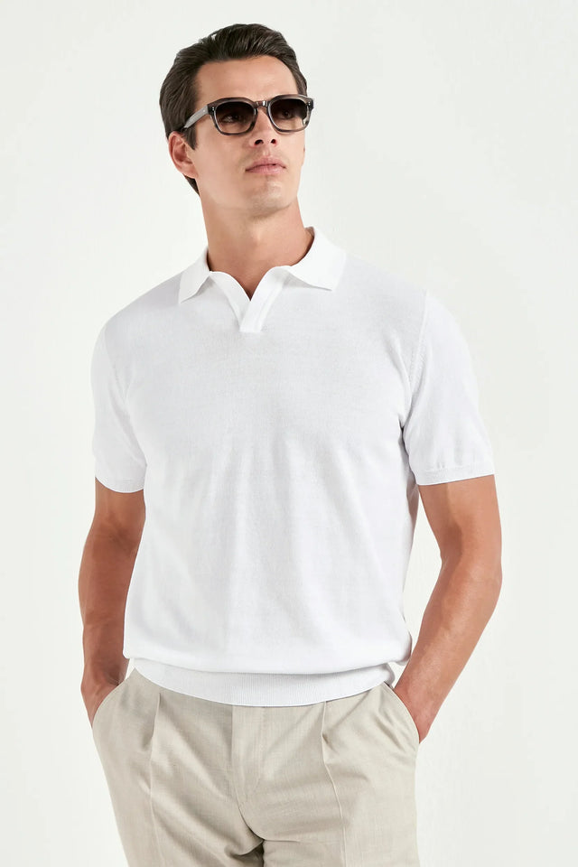 White polo - Made in Italy