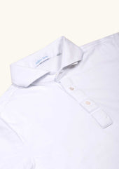 Stone Washed Cotton Polo Shirt