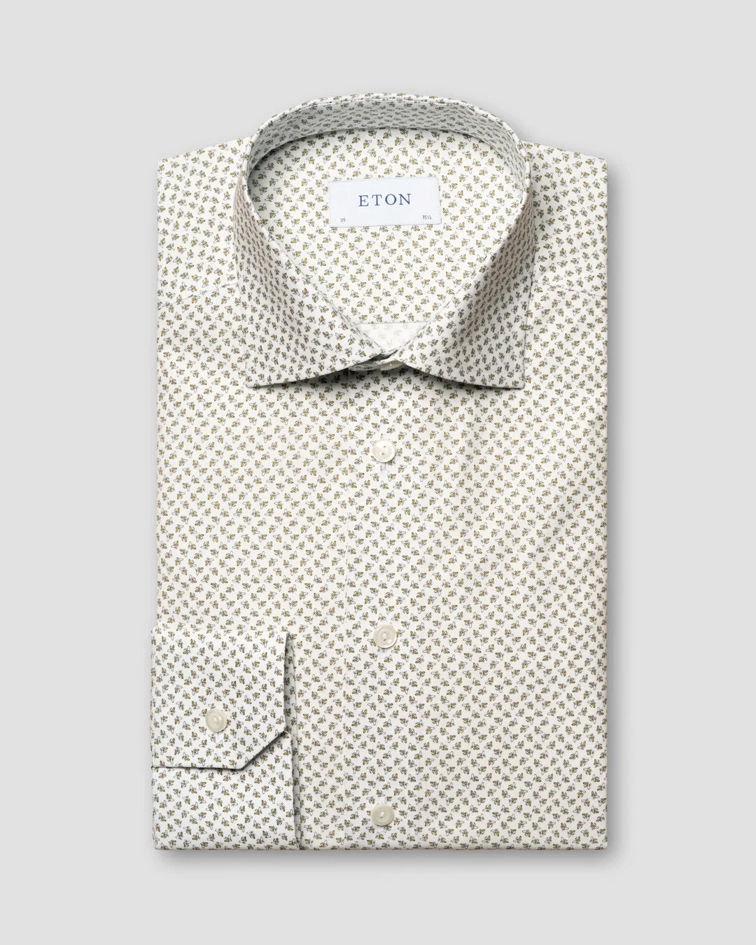 Solid Poplin Shirt Eton
