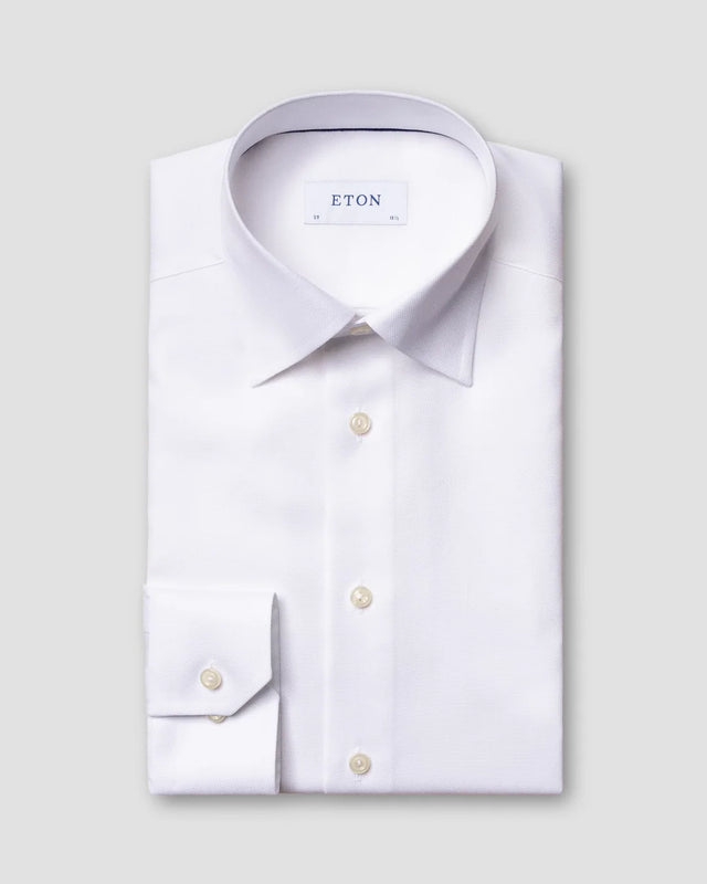 Weißes Royal-Oxford-Hemd - Eton