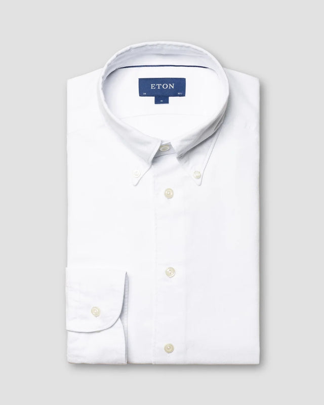 White oxford shirt - Eton