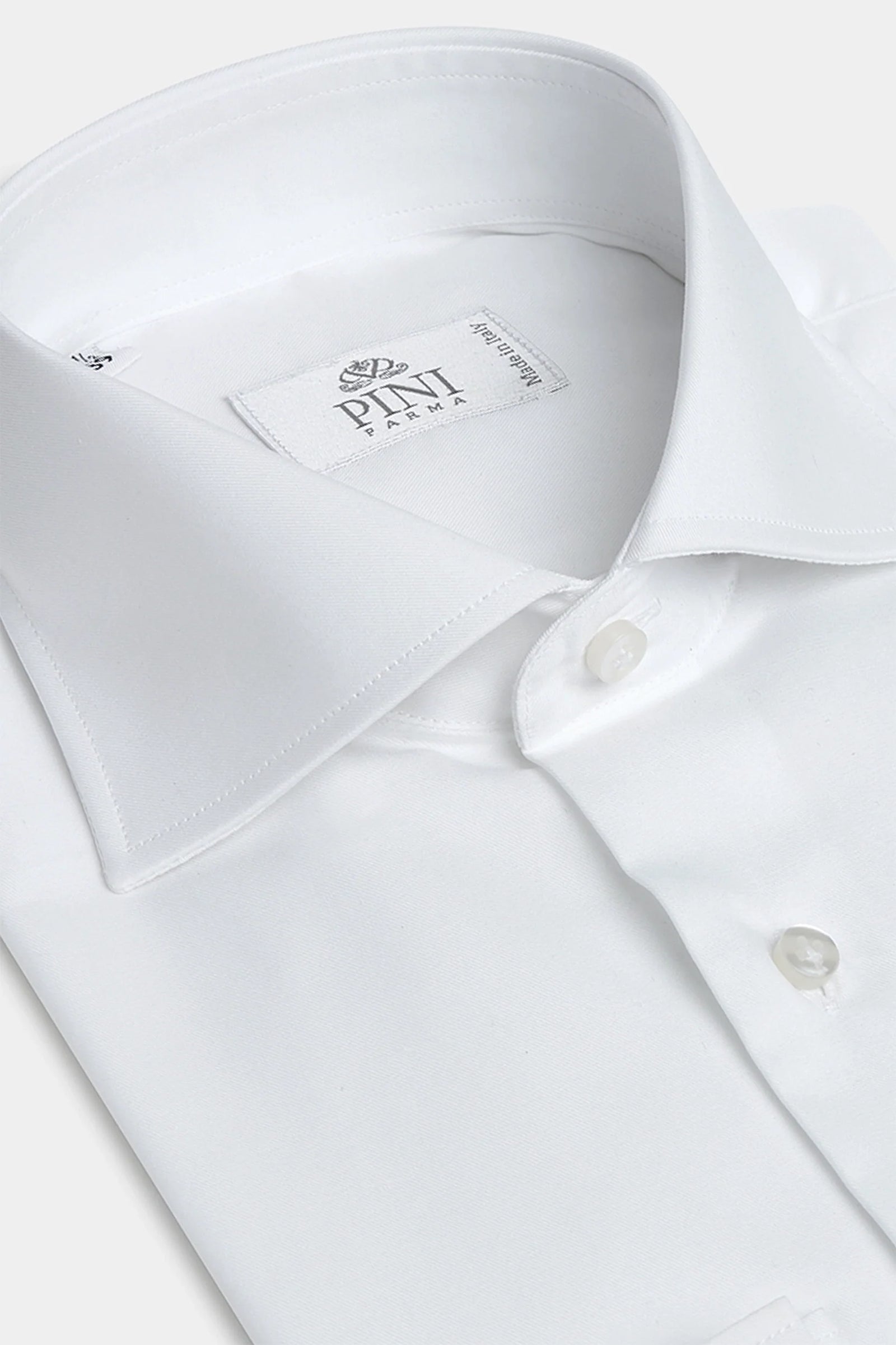 Shirt With Double Cuff Made In Italy