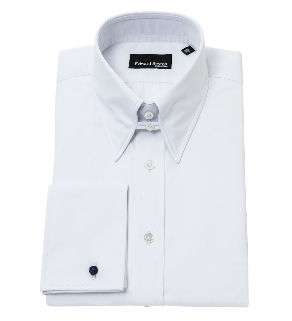 Tab Collar Loose Fit Shirt