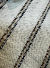 Japanese With Brown Navy Stripe 100 Cotton Dustbowl Work Shirt