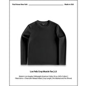 Los Feliz Crop Muscle Tee II | Long Sleeve