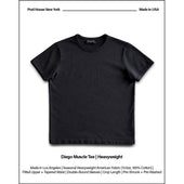 Diego Muscle Tee | Heavyweight | 13.5oz | Vintage