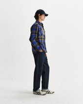 Whiting And Khaki Pike Check Overshirt