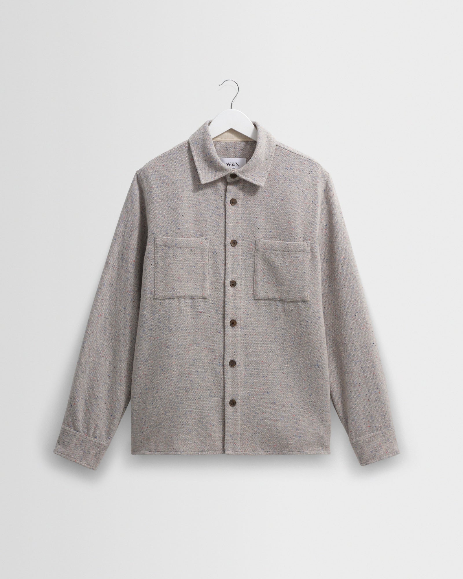 Whiting Fleck Wool Overshirt