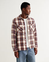 Whiting And Multicolour Hutton Check Overshirt