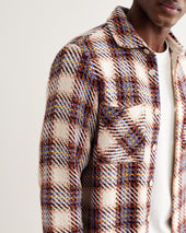 Whiting And Multicolour Hutton Check Overshirt
