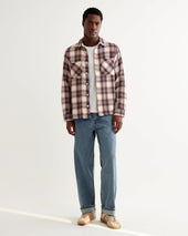 Whiting And Multicolour Hutton Check Overshirt