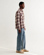Whiting And Multicolour Hutton Check Overshirt
