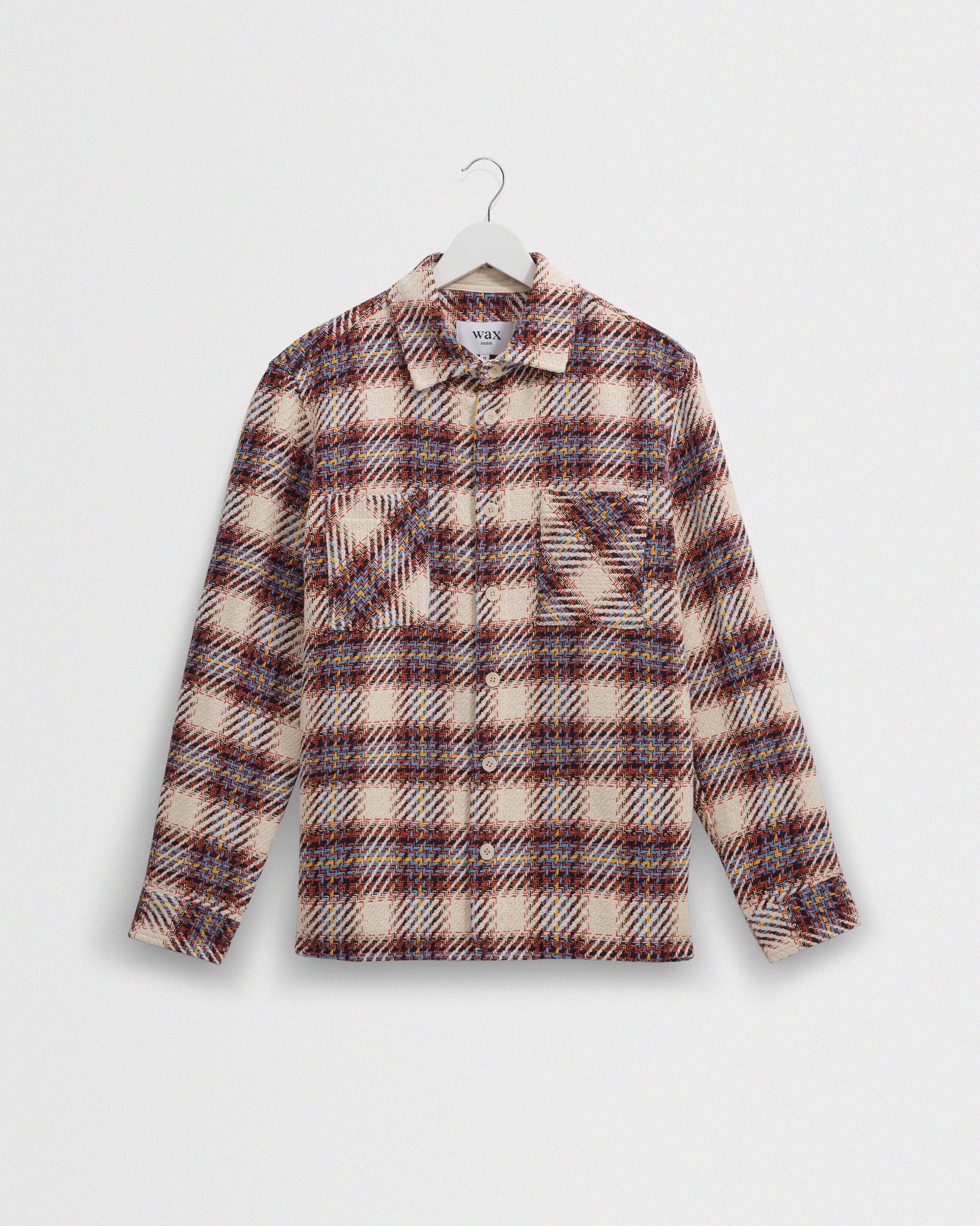 Whiting And Multicolour Hutton Check Overshirt