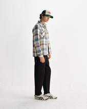 Whiting And Multicolour Jazz Weave Overshirt