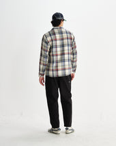 Whiting And Multicolour Jazz Weave Overshirt