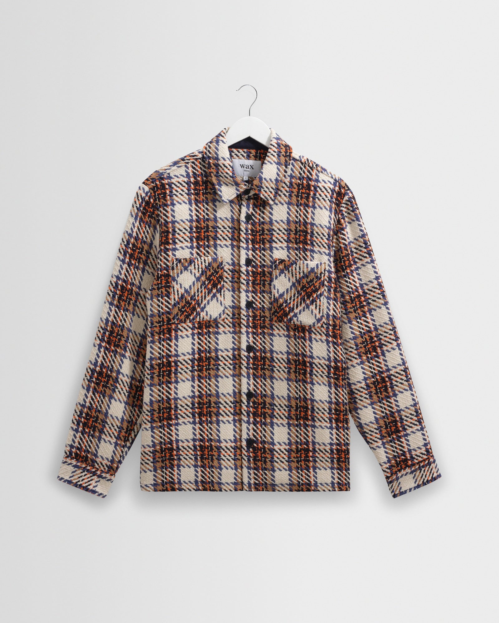 Whiting And Multicolour Zoar Check Overshirt
