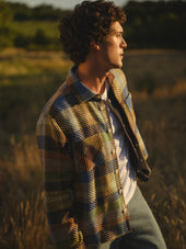 Whiting And Multicolour Pike Check Overshirt