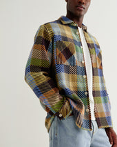 Whiting And Multicolour Pike Check Overshirt